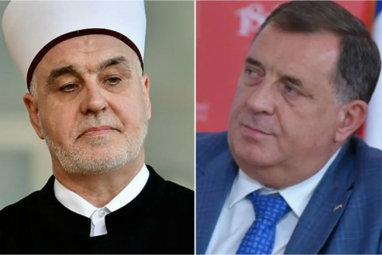 Reis Kavazović i Milorad Dodik