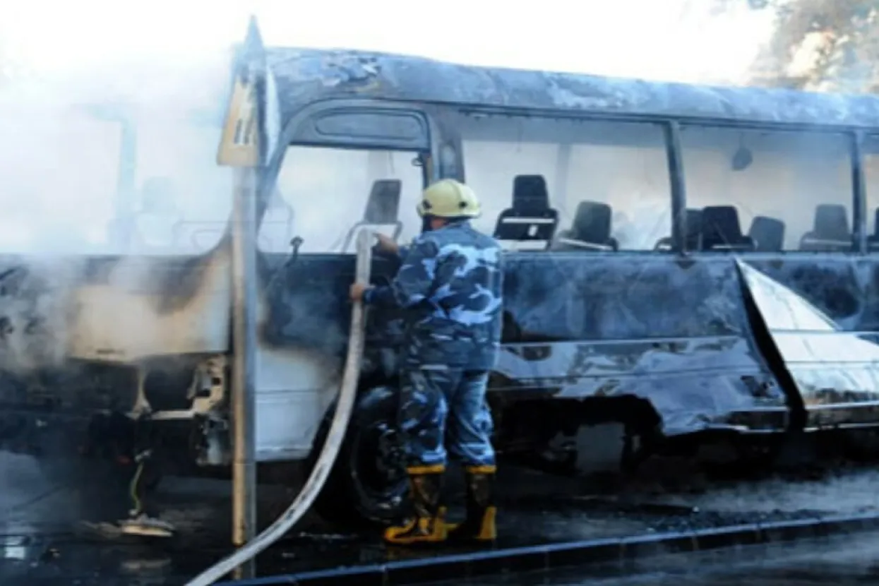 Eksplodirao vojni autobus u centru Damaska, poginulo 13 osoba