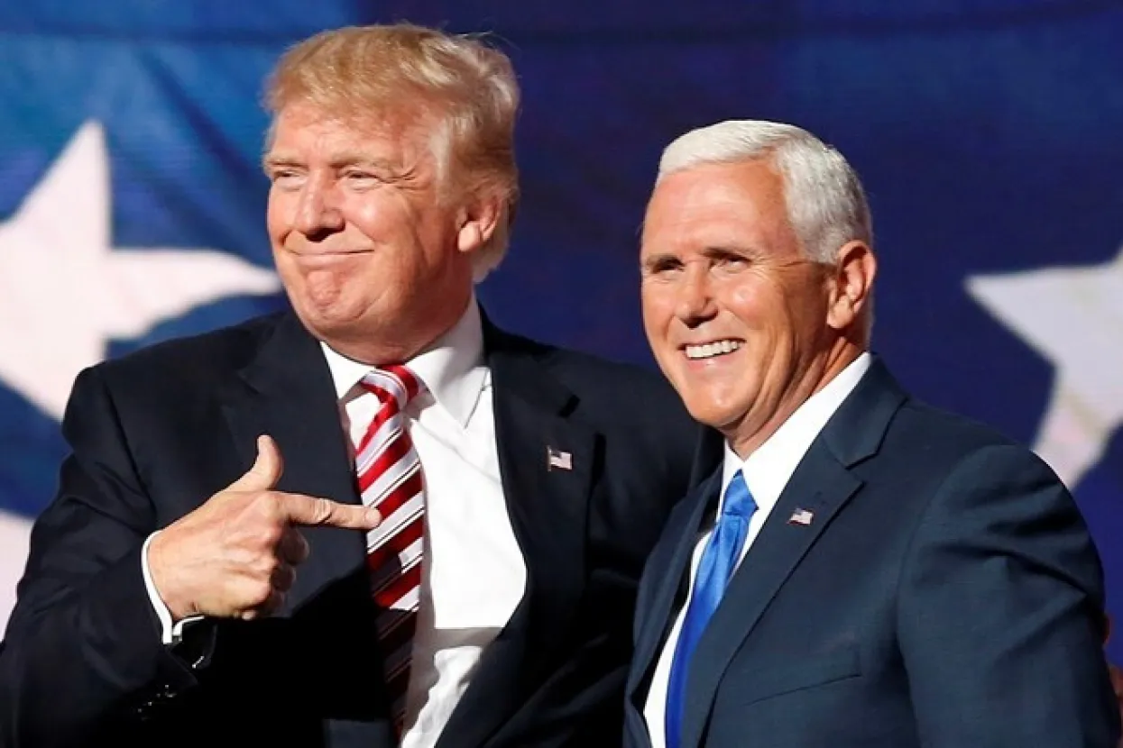 Mike Pence i Donald Trump