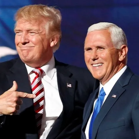 Mike Pence i Donald Trump