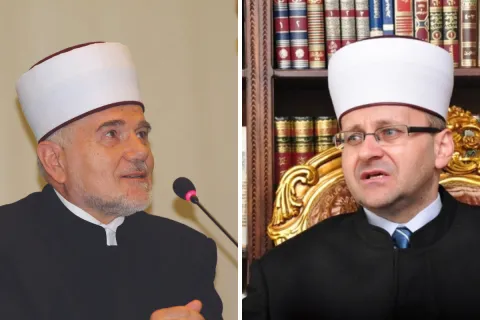 muftija Salem ef. Dedović i muftija Seid ef. Smajkić