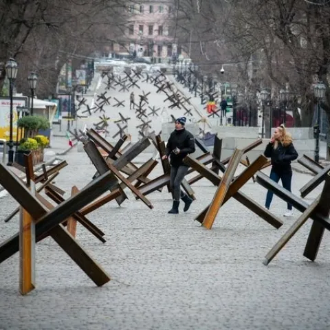 Na fotografiji je ukrajinski grad Odesa