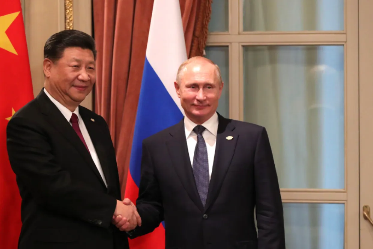 Xi Jinping i Vladimir Putin