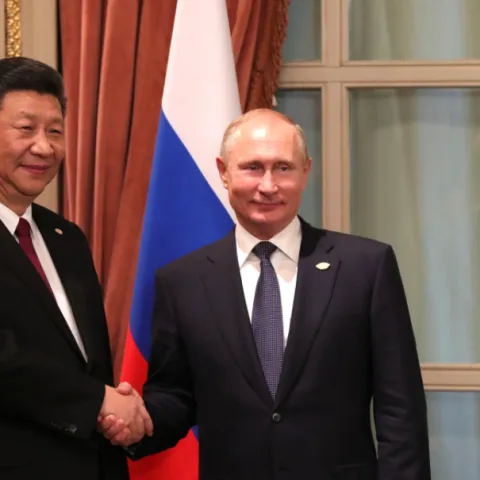 Xi Jinping i Vladimir Putin