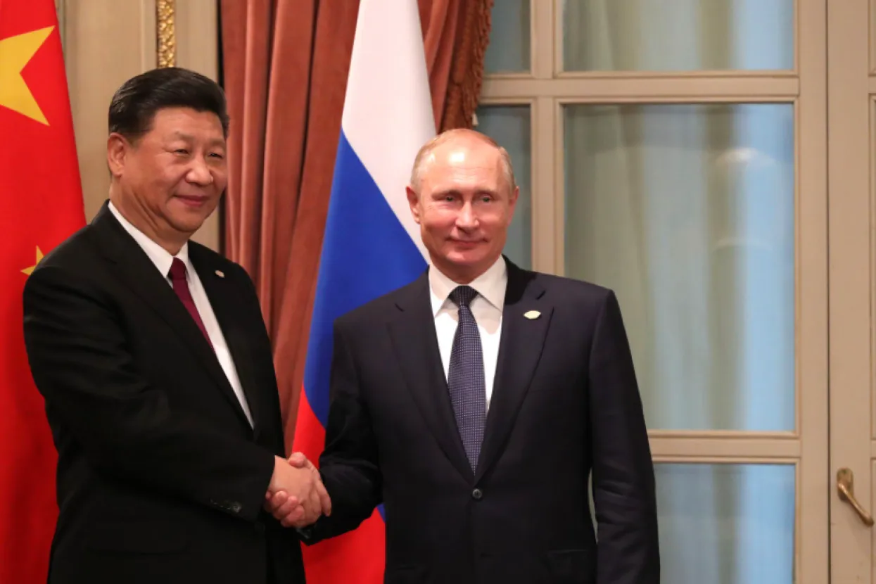 Xi Jinping i Vladimir Putin