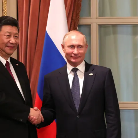 Xi Jinping i Vladimir Putin