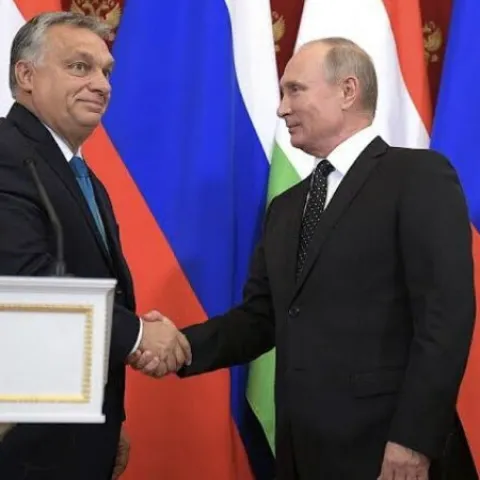 Viktor Orban i Vladimir Putin