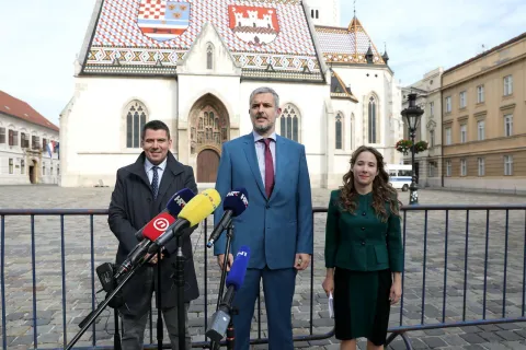 Nikola Grmoja, Marija Selak Raspudic i Nino Raspudic