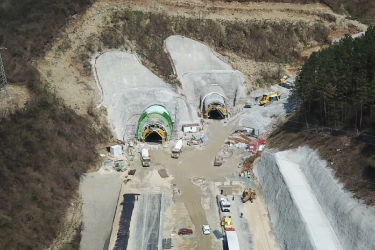 Tunel Zenica koji je u izgradnji jedan je od najdužih cestovnih tunela u Bosni i Hercegovini