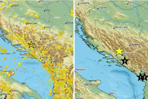 Današnji potres osjetno je slabijih od nekih u prošlosti