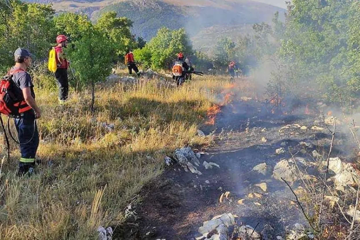 U Hercegovini aktivna dva požara