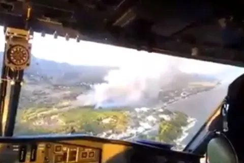 Snimka gašenja požara