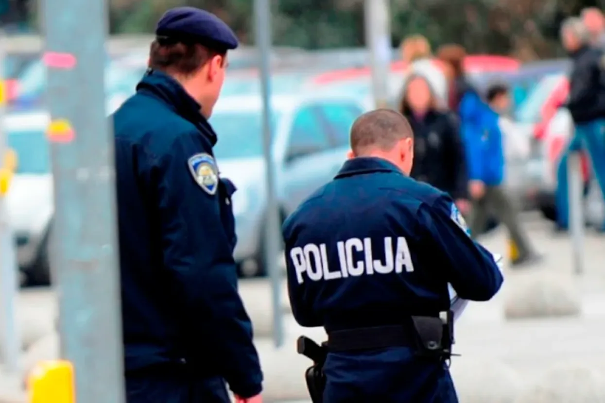 Hrvatska policija (Ilustracija)