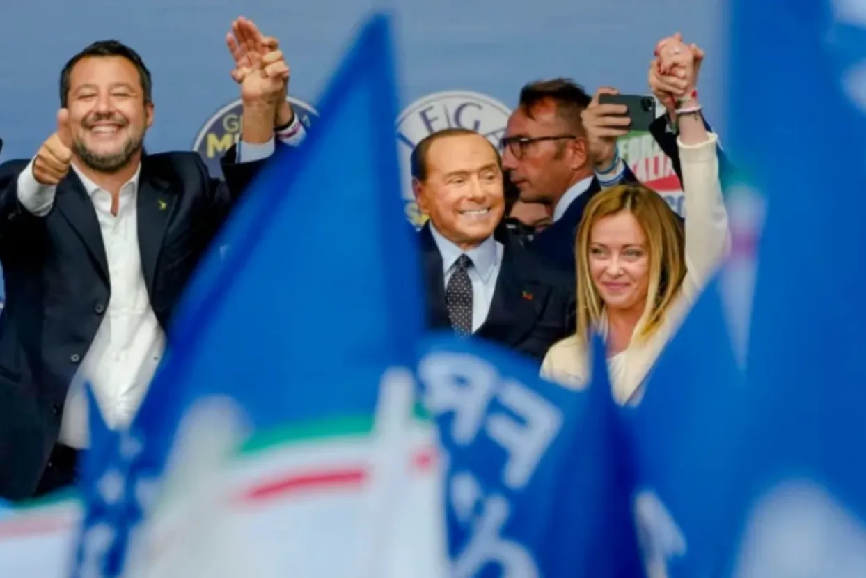 Salvini, Berlusconi i Meloni