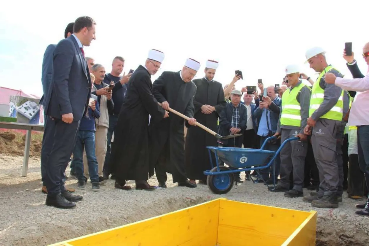 Položen kamen temeljac za izgradnju Islamskog centra u Osijeku