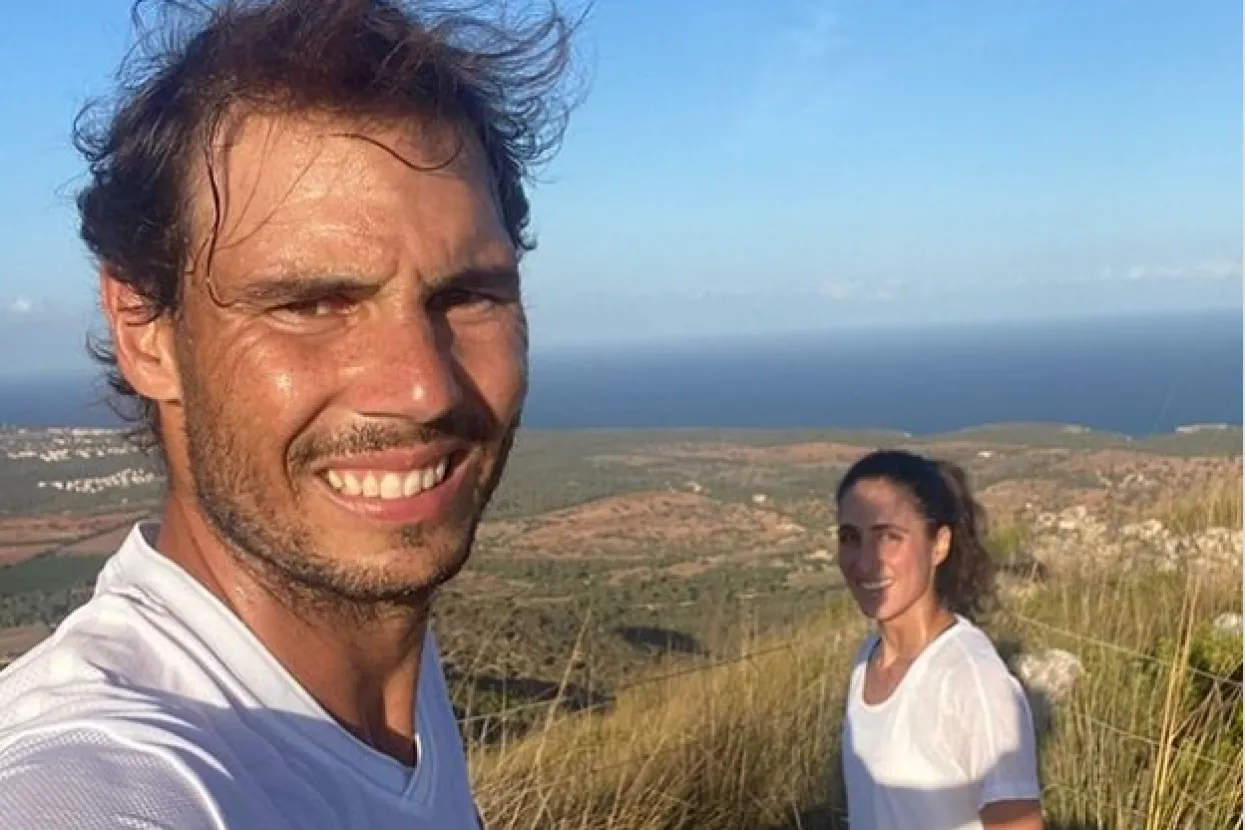 Mery Perelló i Rafael Nadal