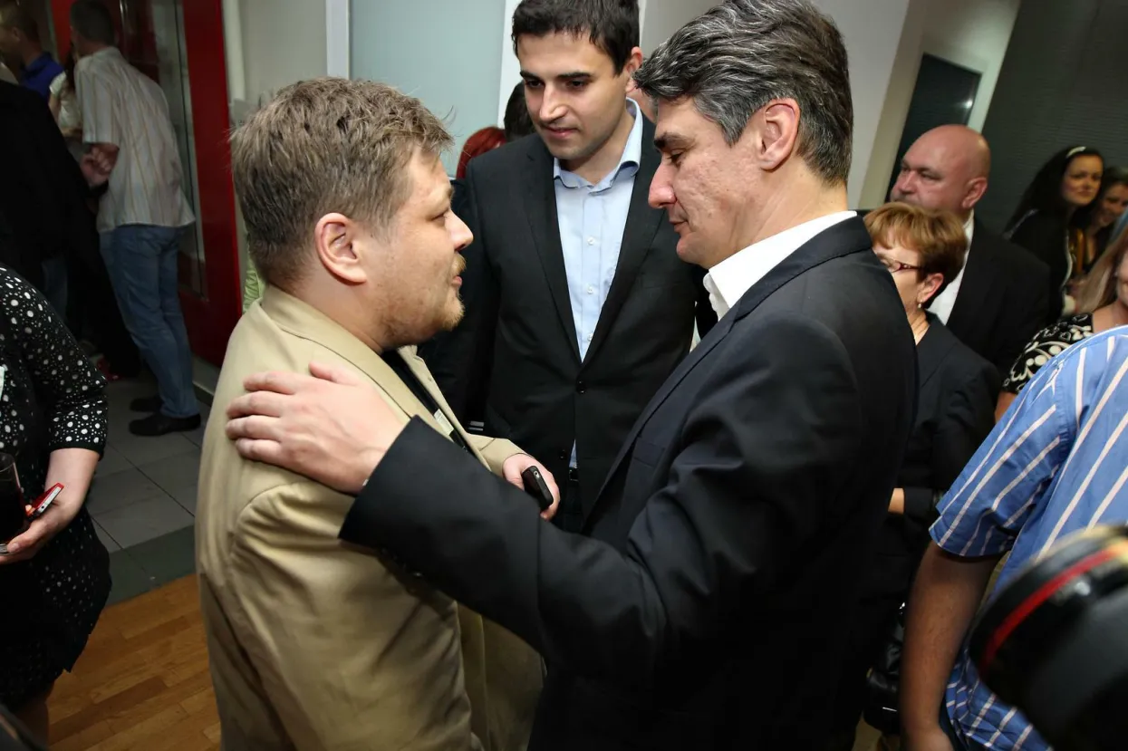 12.05.2012., Zagreb - Ivan Račan i Zoran Milanović