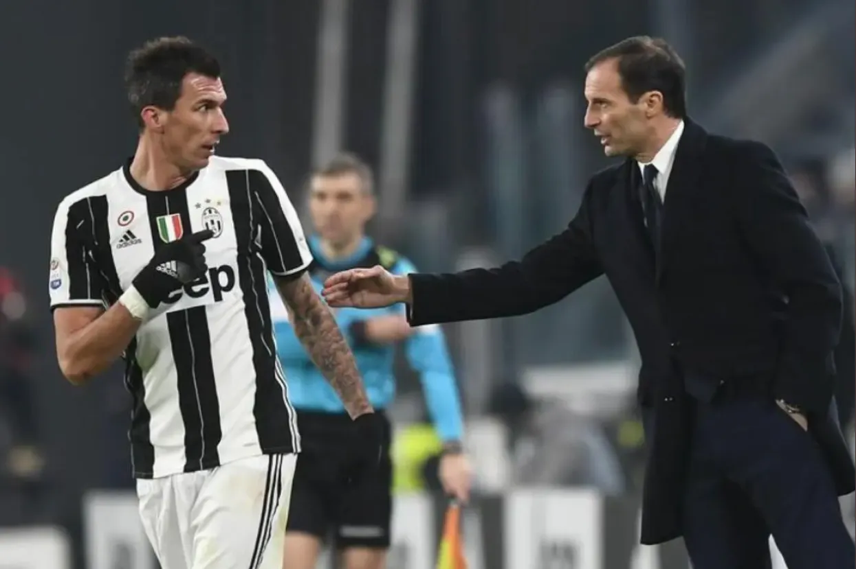 Mandžukić i Allegri