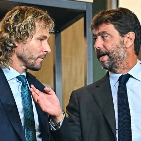 Pavel Nedved i Andrea Agnelli