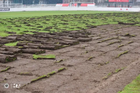 Počeli radovi na stadionu Zrinjskog