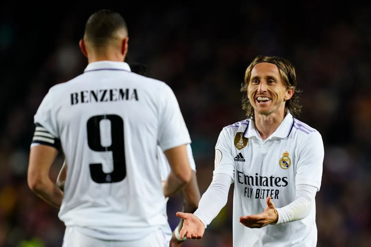 Benzema i Modrić