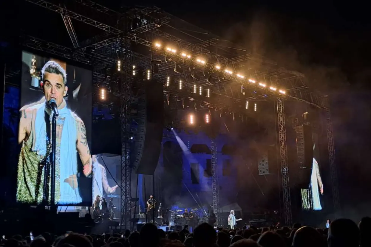 Robbie Williams u pulskoj Areni