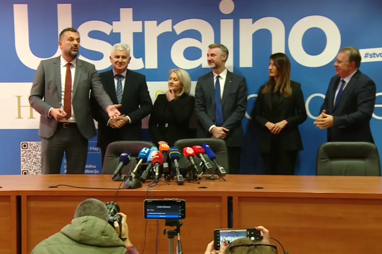 Predstavnici HDZ-a BiH i "trojke"