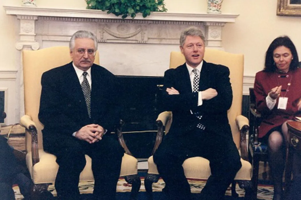 Tuđman i Clinton