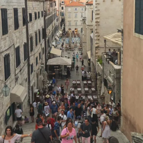 Turisti u Dubrovniku