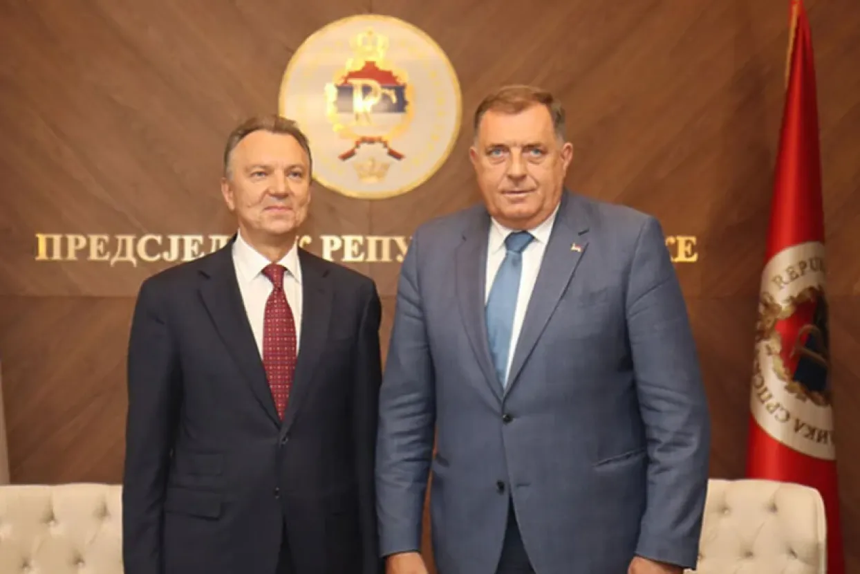 Vladimir Ulahovič i Milorad Dodik