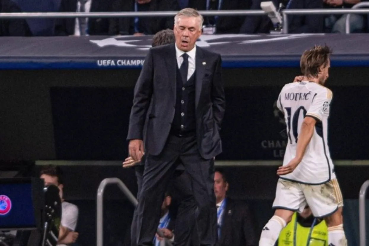 Ancelotti i Modrić