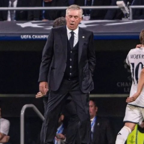 Ancelotti i Modrić