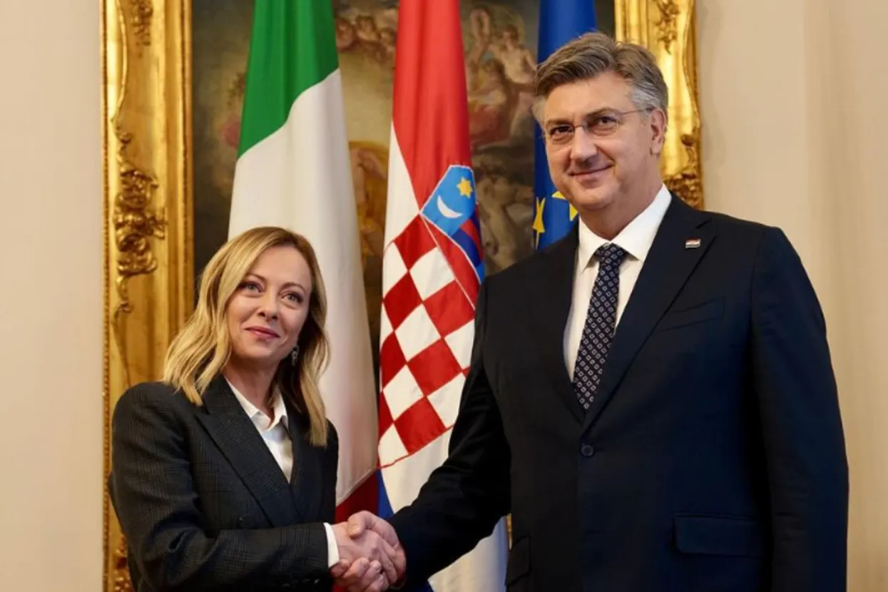 Meloni i Plenković