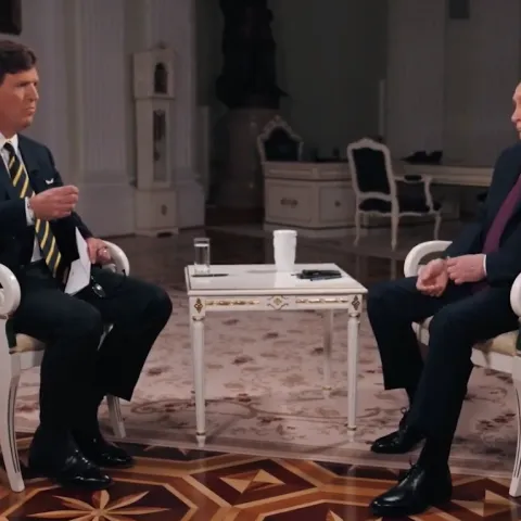 Carlson i Putin