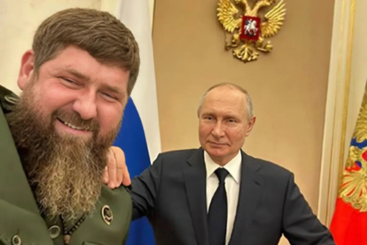 Kadirov i Putin