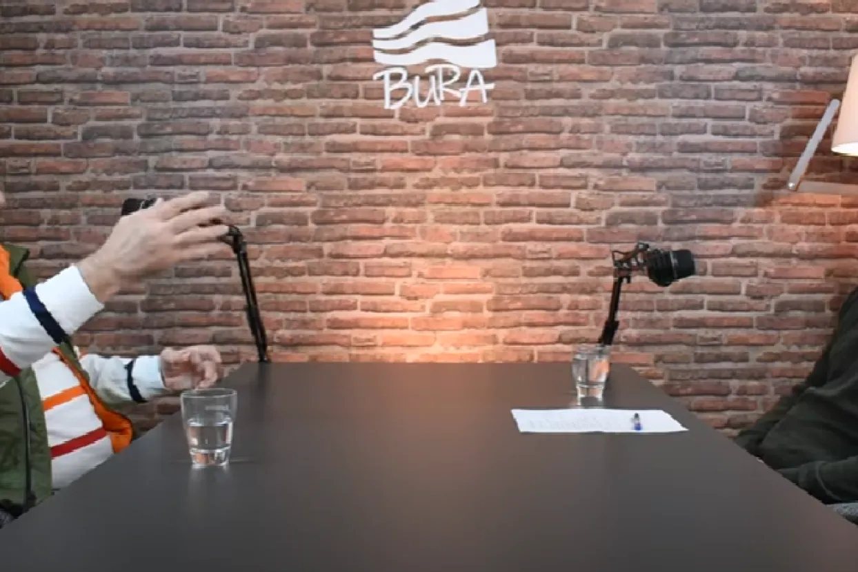 Ante Prkačin u podcastu Bura urednika i voditelja Jurice Gudelja 