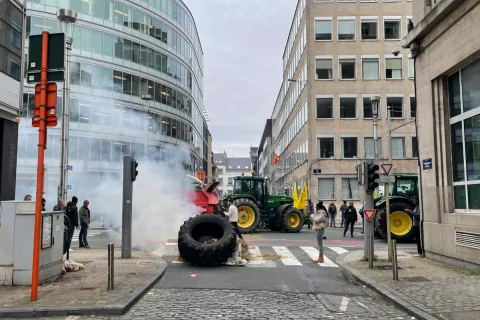 Novi prosvjed poljoprivrednika u Bruxellesu