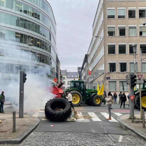 Novi prosvjed poljoprivrednika u Bruxellesu