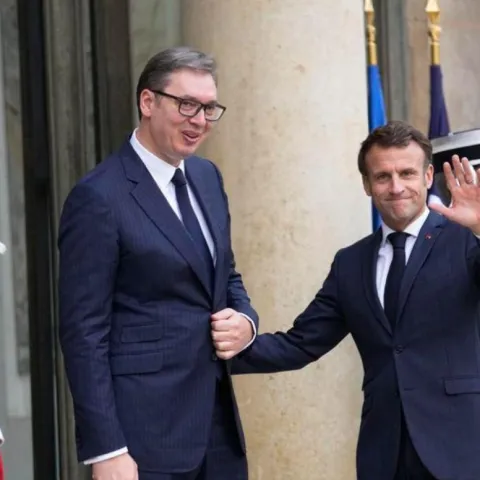 Vučić i Macron