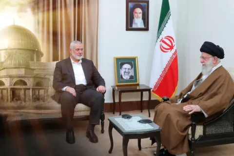 Ismail Haniyeh i Ali Khamenei