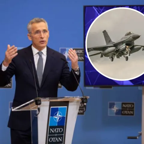 Stoltenberg o borbenim avionima F-16