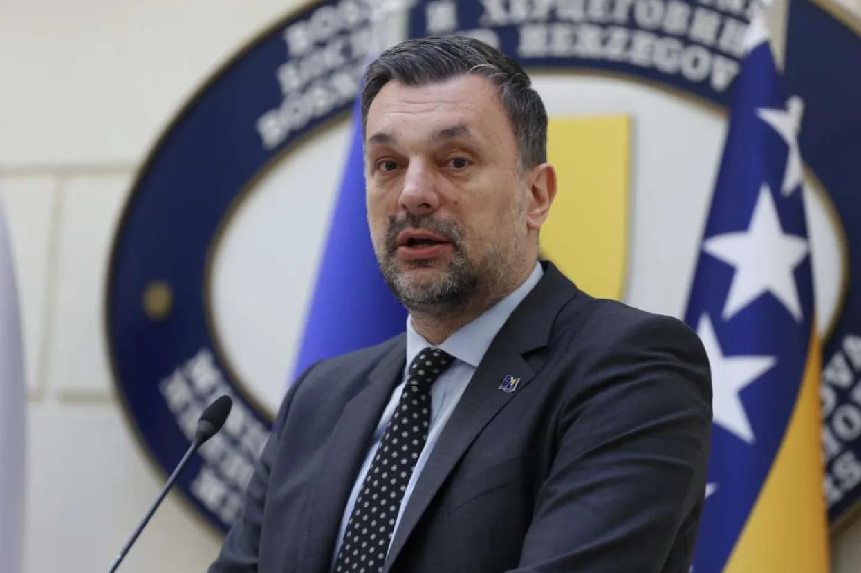 Elmedin Konaković, ministar vanjskih poslova BiH, 