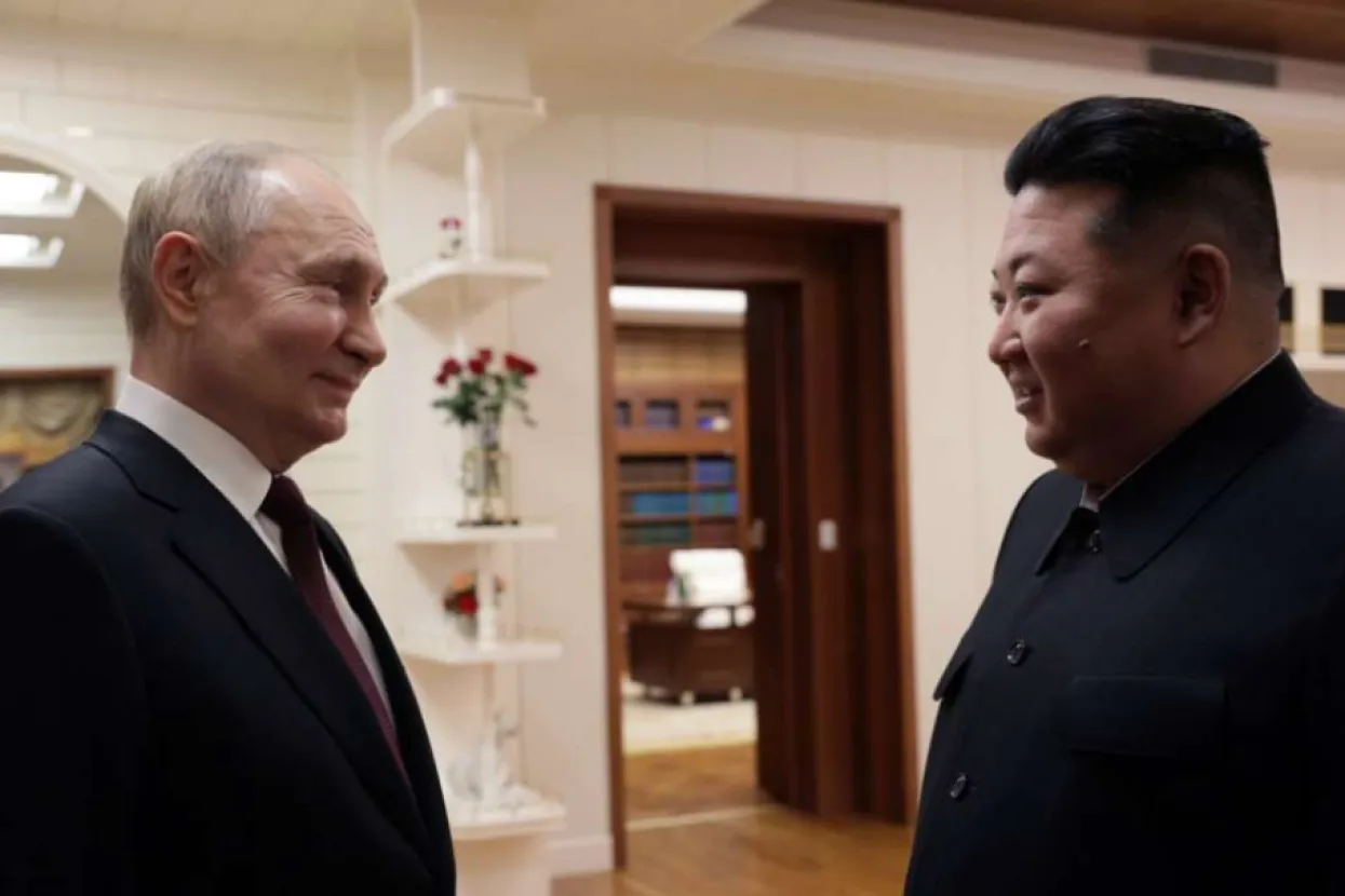 Putin i Kim Jong Un