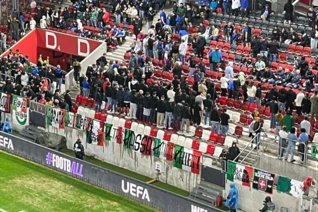 Navijači Italije okrenuli leđa himni Izraela