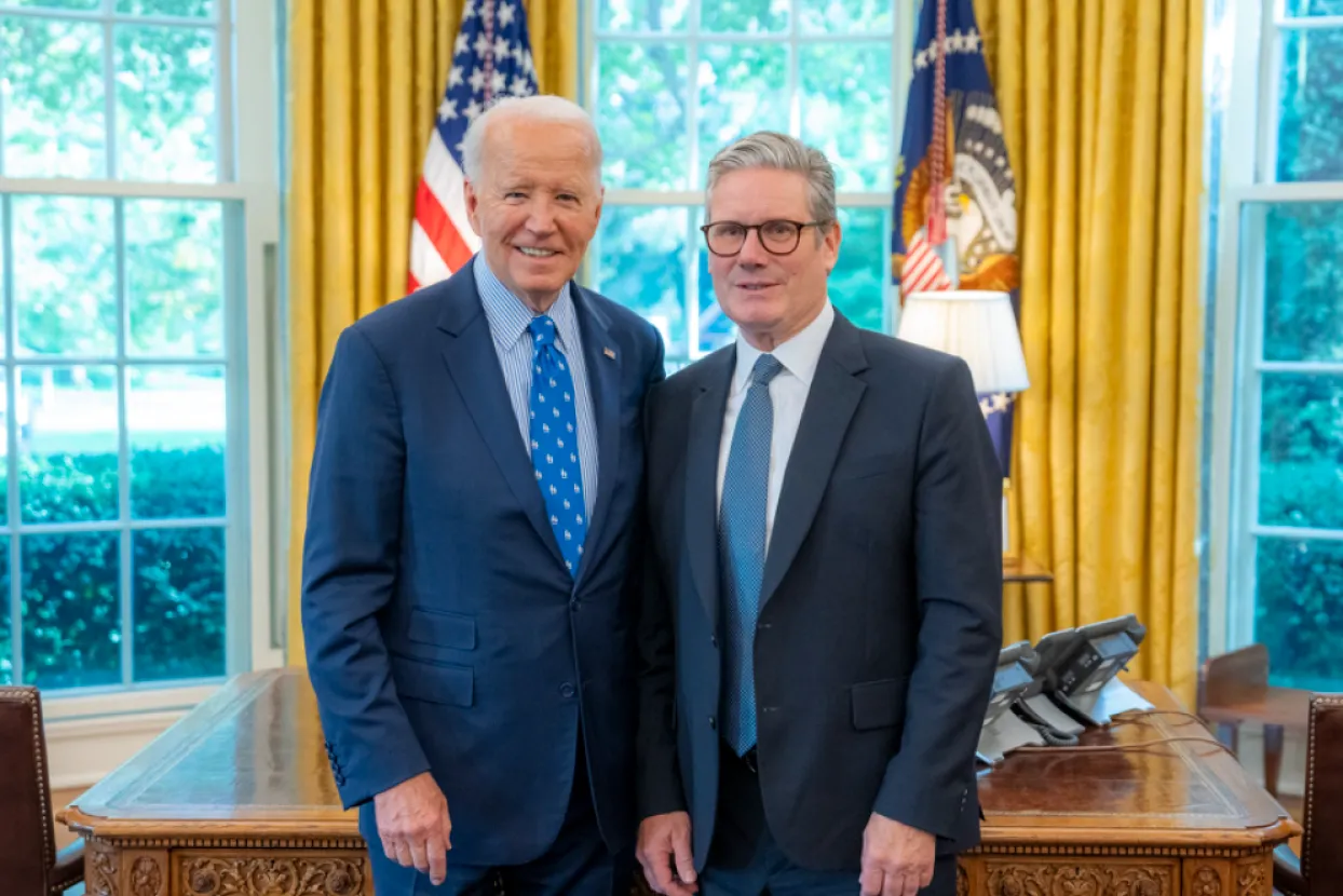 Biden i Starmer