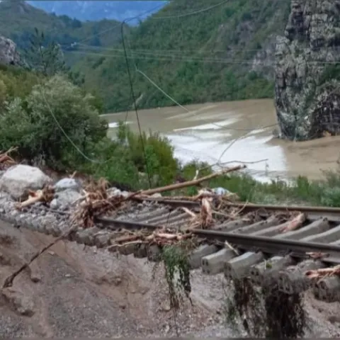 Željeznička pruga kod Jablanice