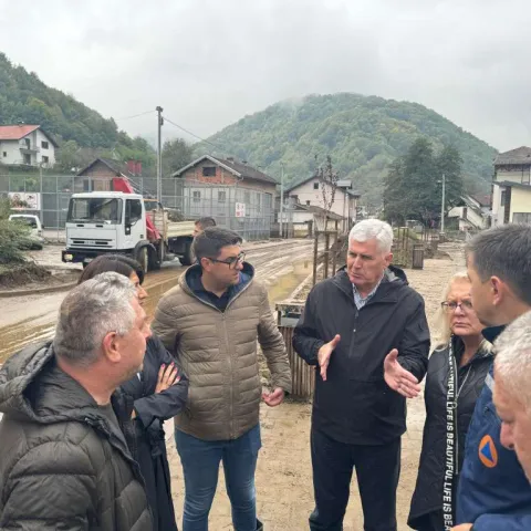 Čović i Bradara obišli Kiseljak i Kreševo 