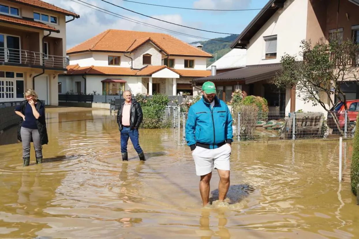 Poplave 2024. - Središnja Bosna