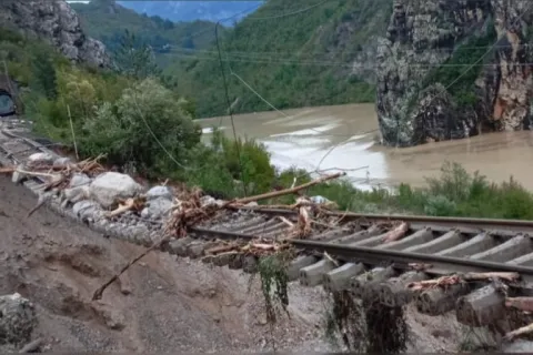 Željeznička pruga kod Jablanice