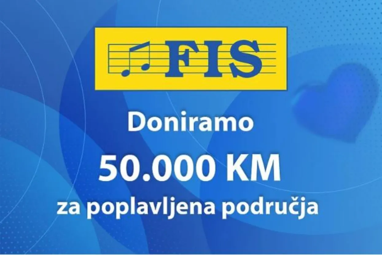 FIS donirao 50.000 KM općinama pogođenima poplavama